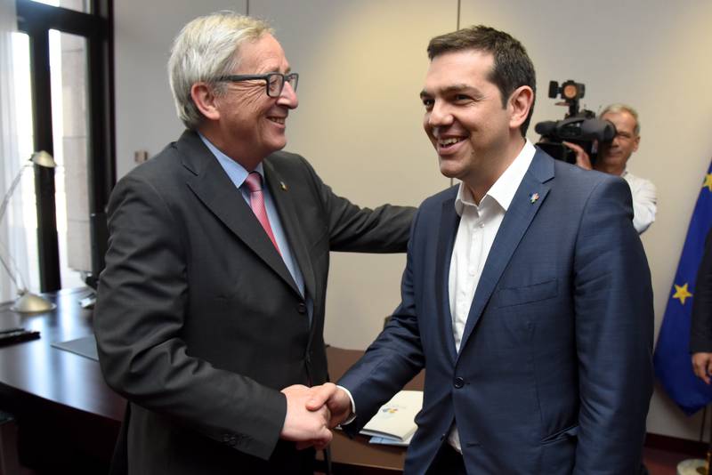 Jean-Claude Juncker, Alexis Tsipras | © European Commission