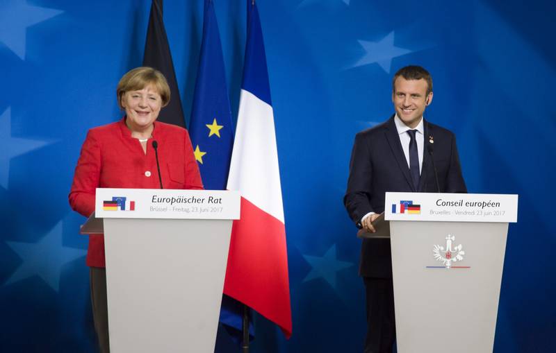 Angela Merkel, Emmanuel Macron | © Council of the EU