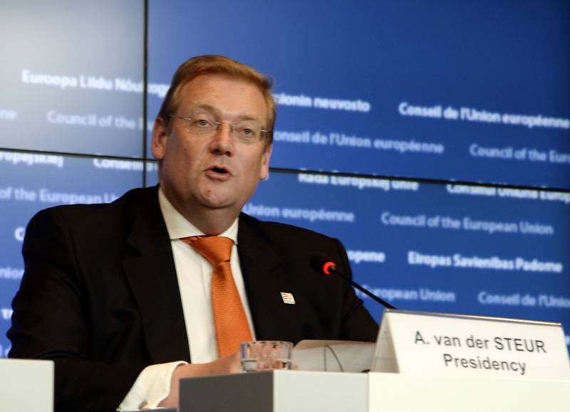 Adrian van der Steur | © Council of the EU