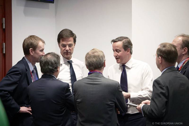 Mark Rutte, David Cameron | © Council of the EU