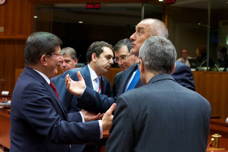 Ahmet Davutoglu, Boyko Borissov | © Council of the EU