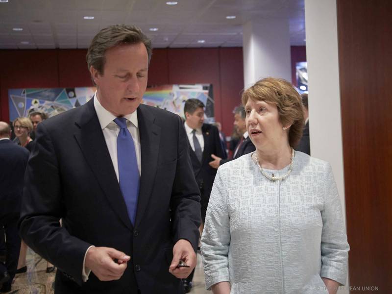 David Cameron, Catherine Ashton | © Council of the EU
