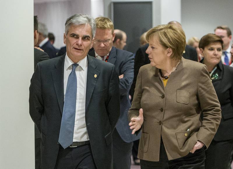 Werner Faymann, Angela Merkel | © Council of the EU