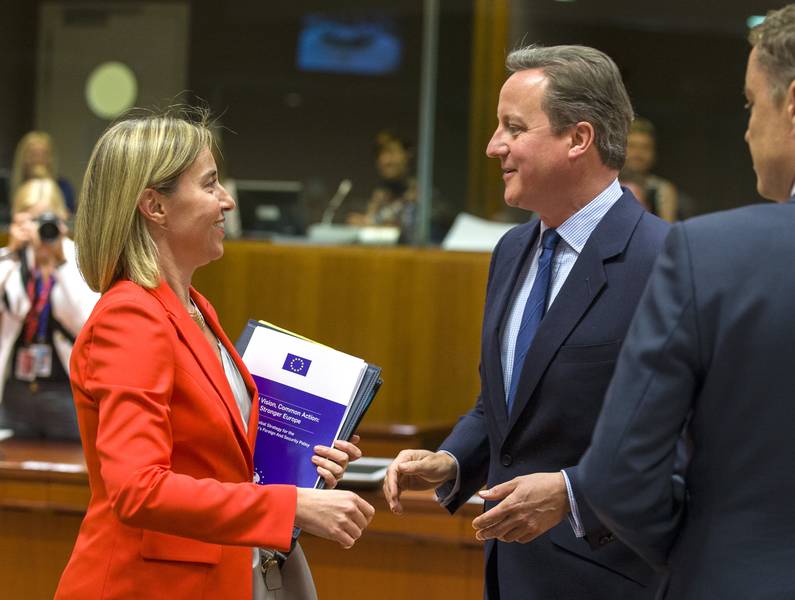 Federica Mogherini, David Cameron | © Council of the EU