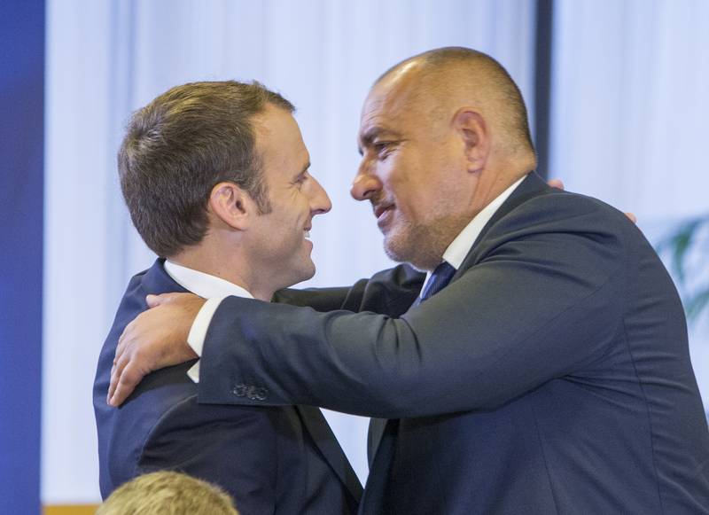 Emmanuel Macron, Boyko Borissov | © Council of the EU