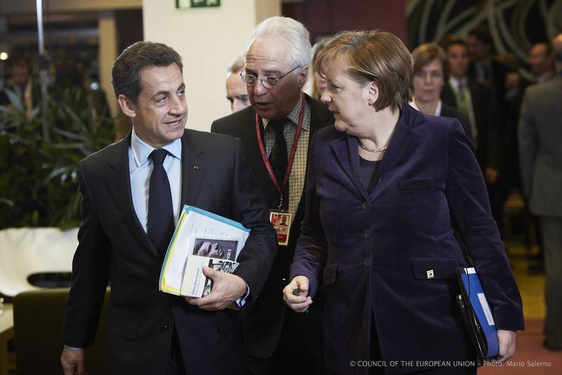 Nicolas Sarkozy, Angela Merkel | © Council of EU
