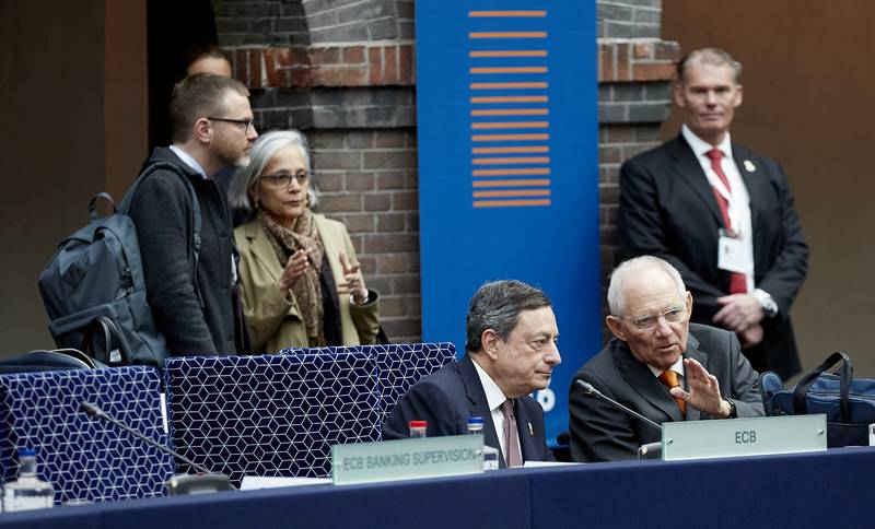 Mario Draghi, Wolfgang Schaeuble | © Council of the EU