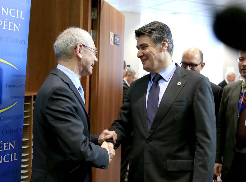 Herman Van Rompuy, Zoran Milanovic | © Council of the EU