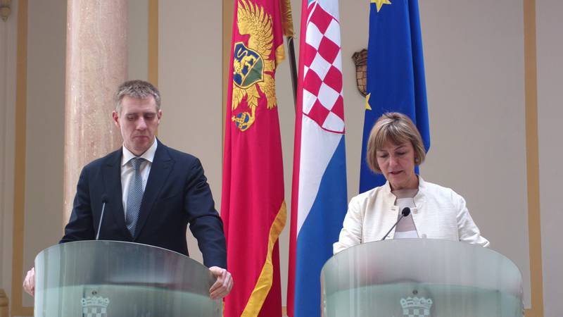 Igor Luksic, Vesna Pusic | © Council of the EU