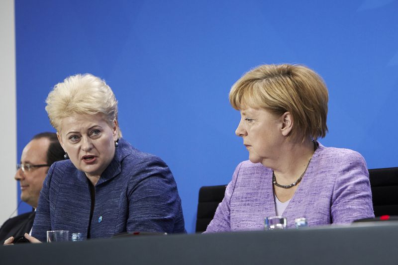 Dalia Grybauskaite, Angela Merkel | © EU