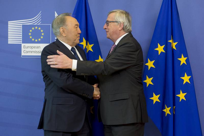 Nursultan Nazarbayev, Jean-Claude Juncker | © European Commission