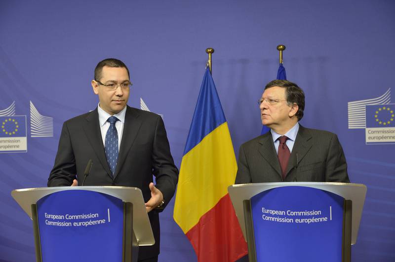Viktor Ponta, Jose Manuel Barroso | © European Commission