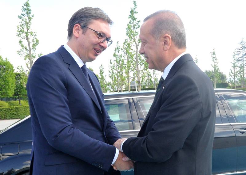 Aleksandar Vucic, Recep Tayyip Erdogan | © Serbian Presidency