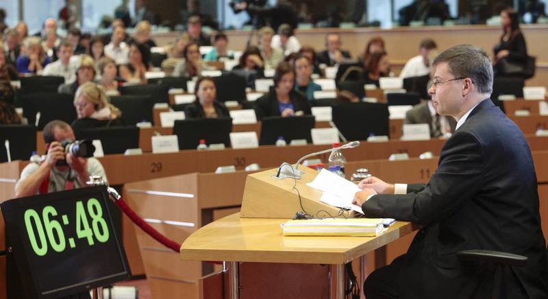 Valdis Dombrovskis | © European Parliament